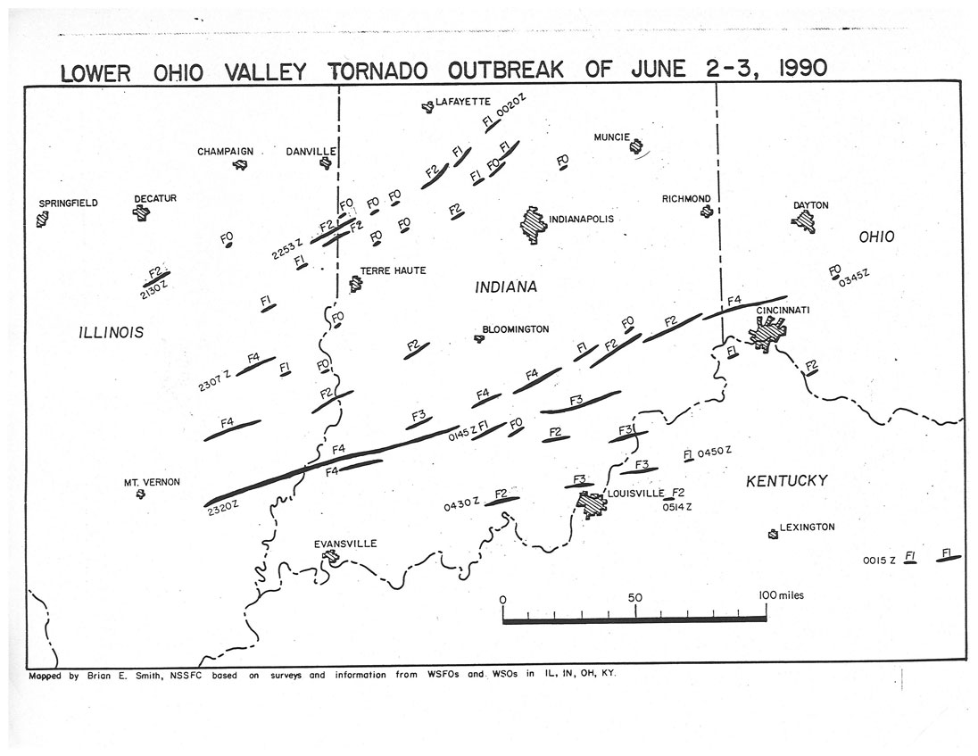 June 2, 1990 Tornado Outbreak